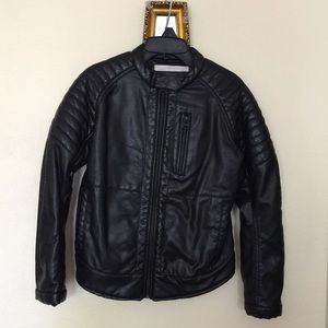 Kids leather jacket by Zara